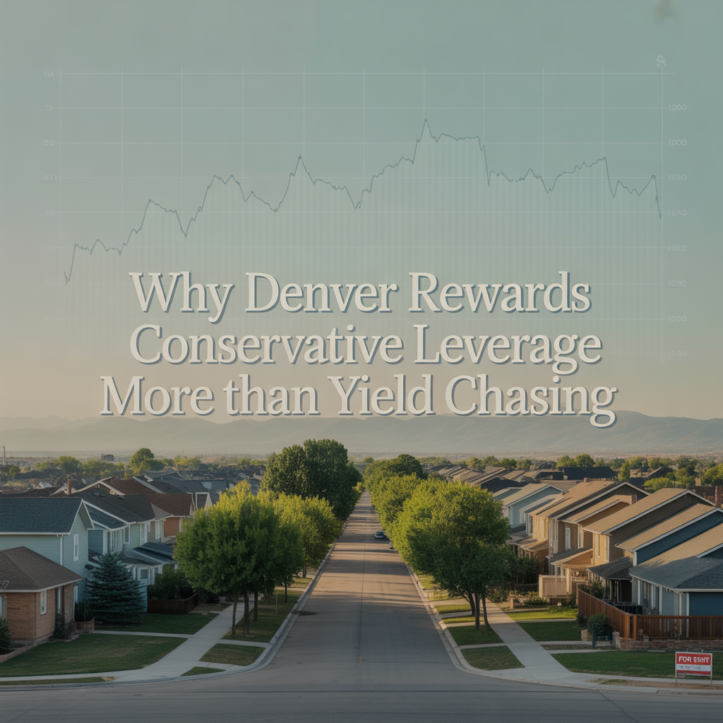 Why Denver Rewards Conservative Leverage More Than Yield Chasing