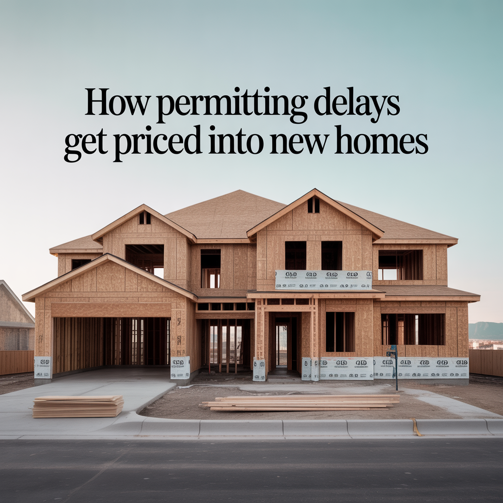 How Permitting Delays Get Priced Into New Homes