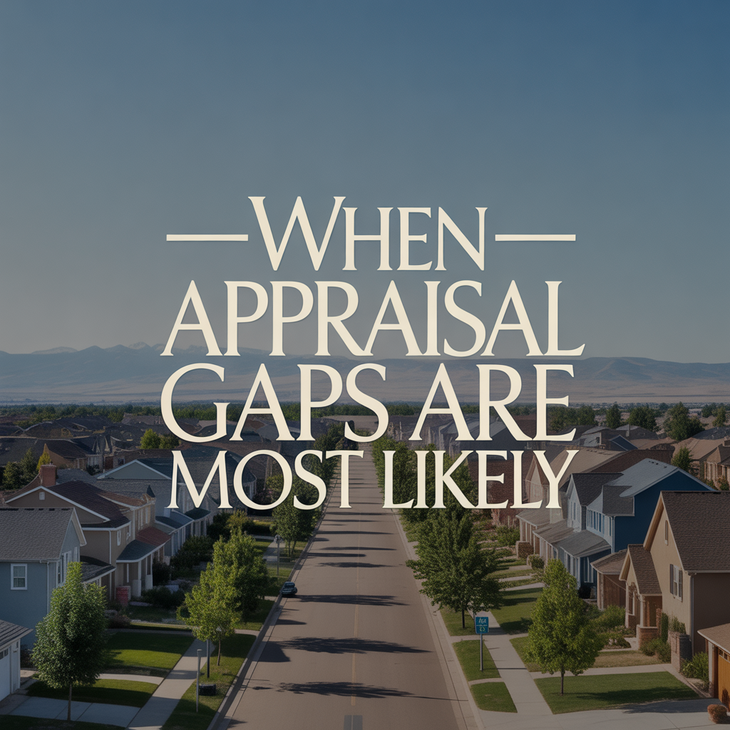 When Appraisal Gaps Are Most Likely &mdash; And How to Prepare