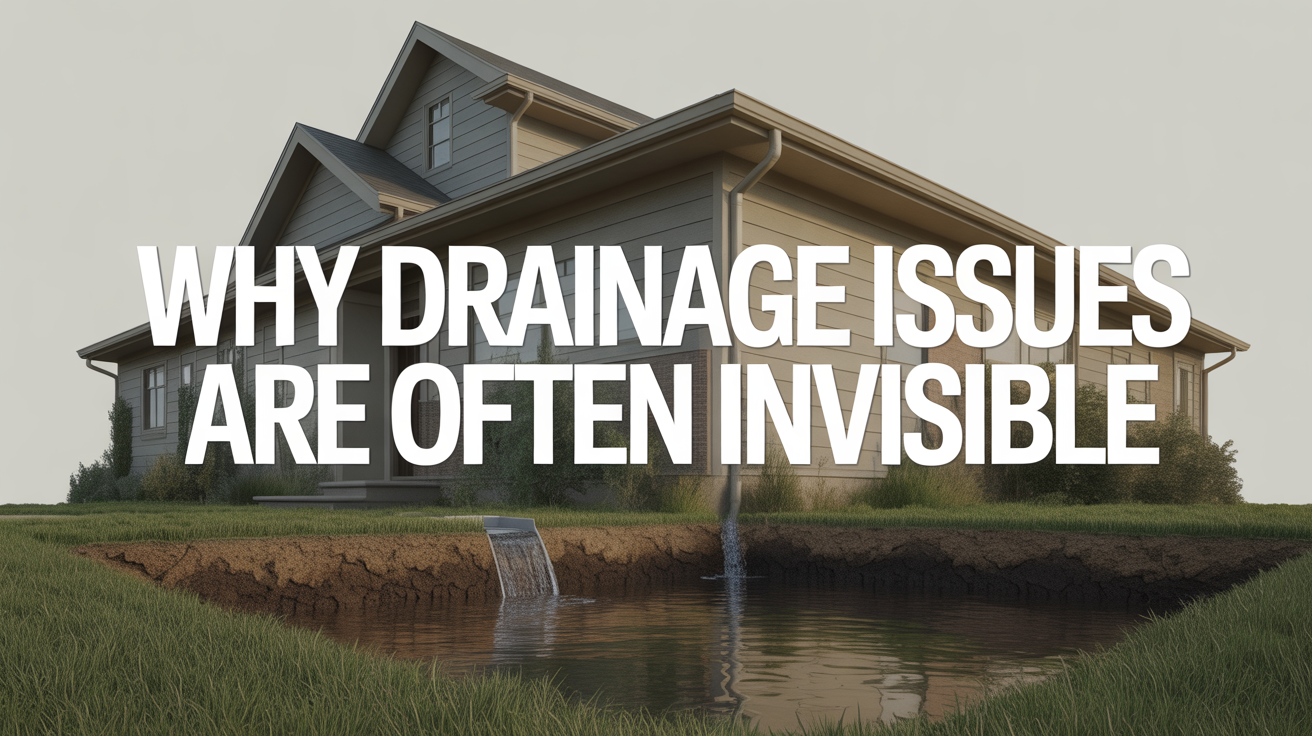 Why Drainage Issues Are Often Invisible
