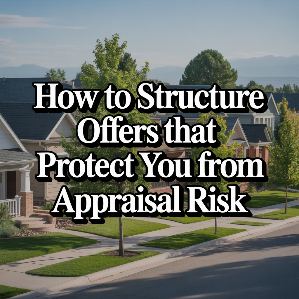 How to Structure Offers That Protect You Appraisal Risk