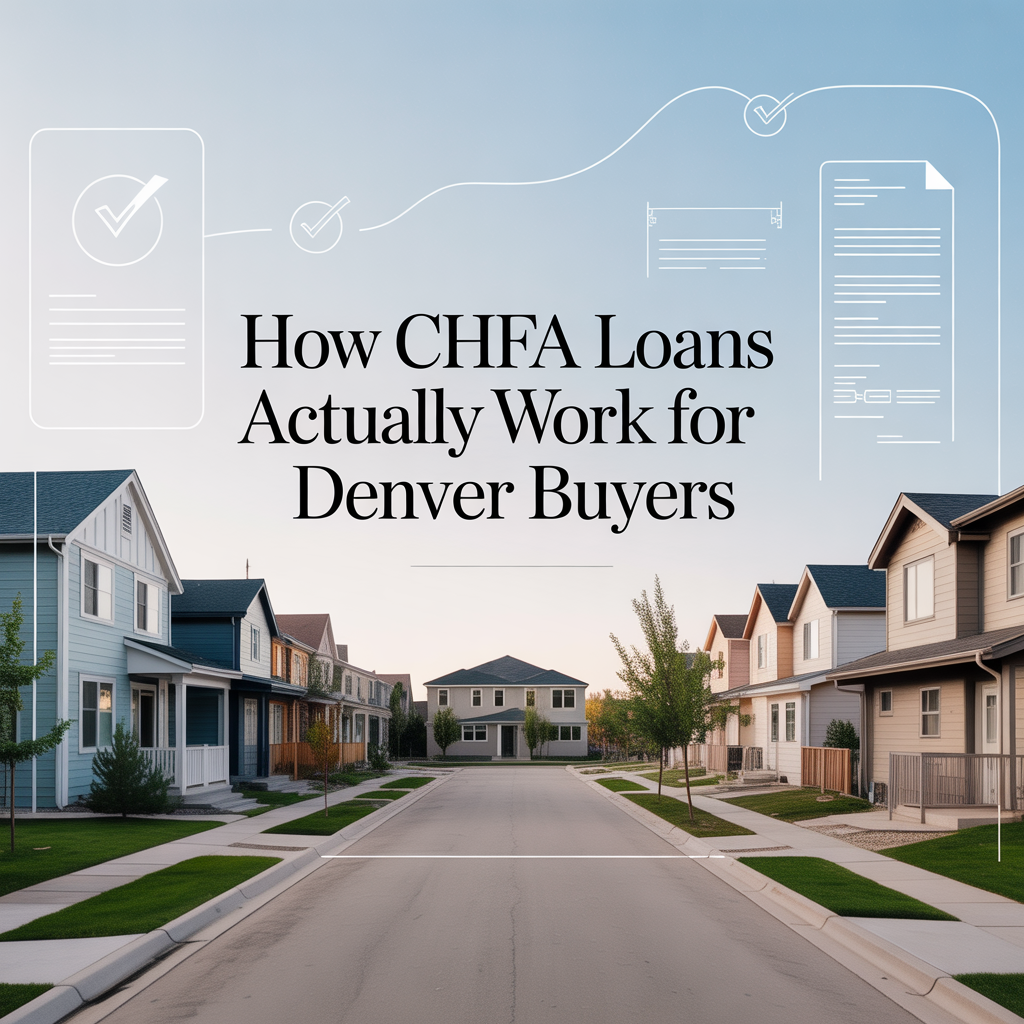 How CHFA Loans Actually Work for Denver Buyers