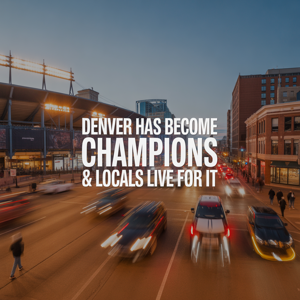 Denver Has Become A City of Champions & Locals Live For It