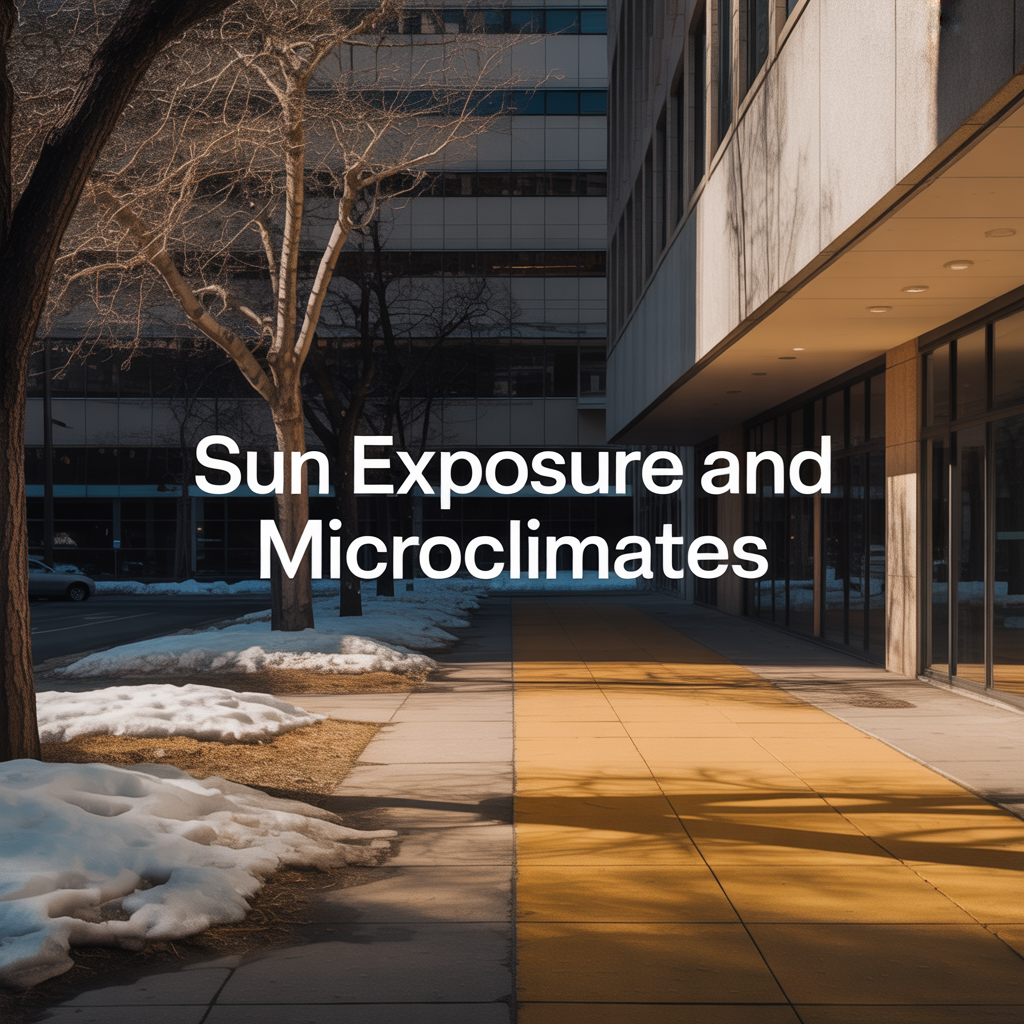 Sun Exposure and Microclimates