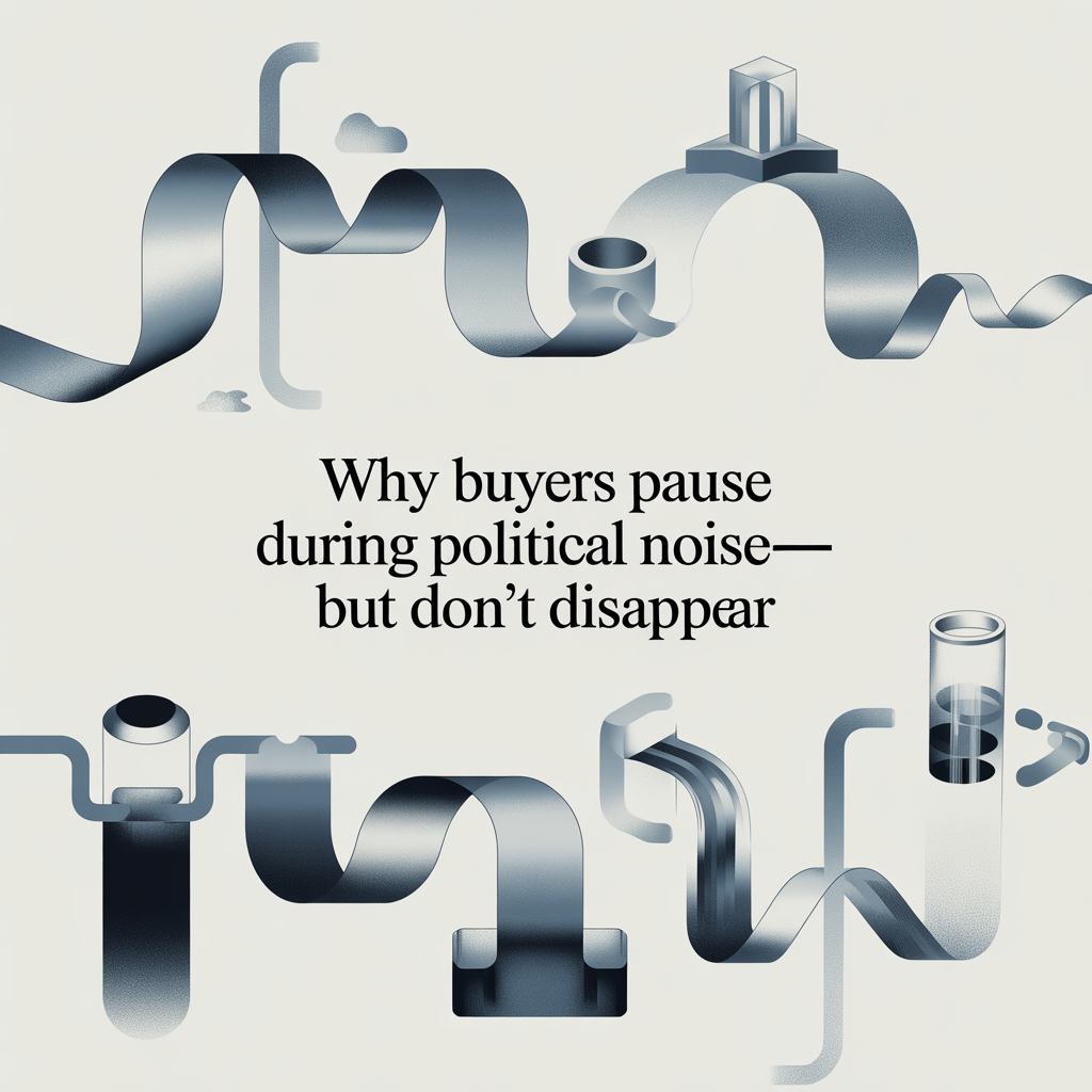 Why Buyers Pause During Political Noise&mdash;but Don&rsquo;t Disappear
