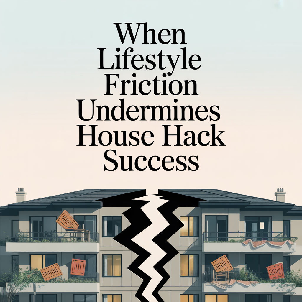 When Lifestyle Friction Undermines House Hack Success