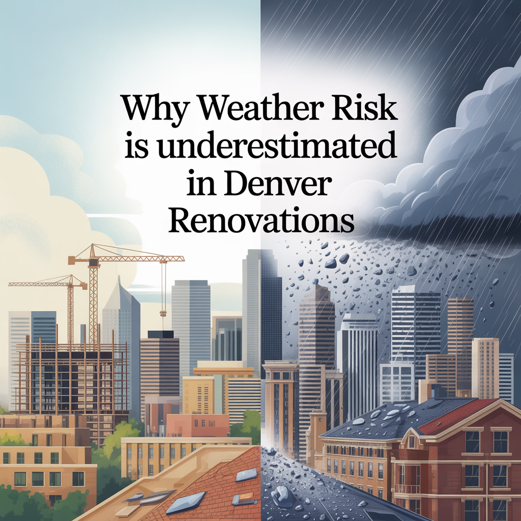 Why Weather Risk Is Underestimated in Denver Renovations