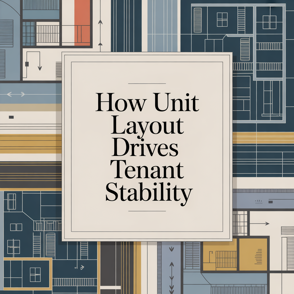 How Unit Layout Drives Tenant Stability