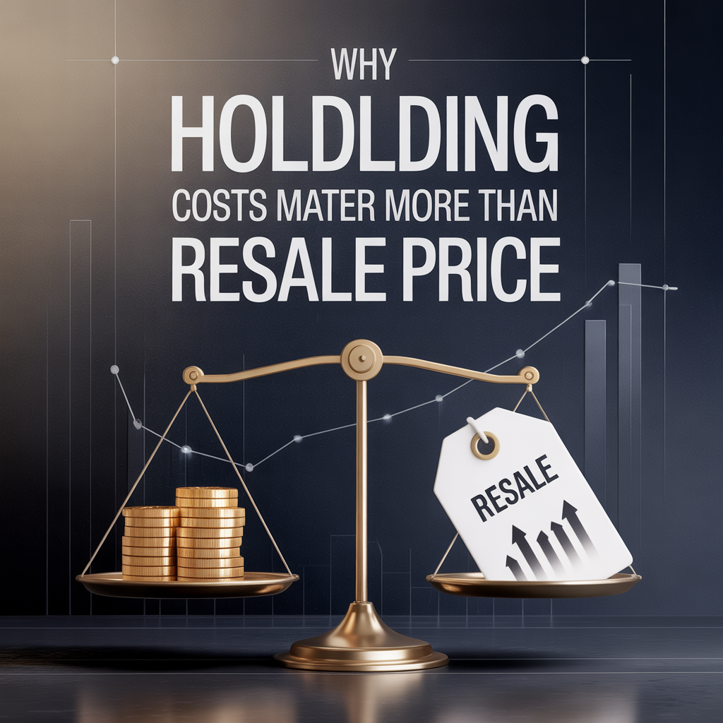 Why Holding Costs Matter More Than Resale Price