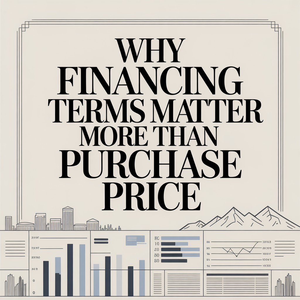 Why Financing Terms Matter More Than Purchase Price