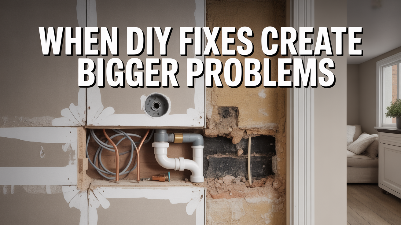 When DIY Fixes Create Bigger Problems