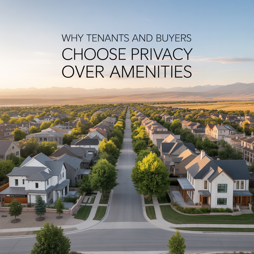Why Tenants and Buyers Choose Privacy Over Amenities