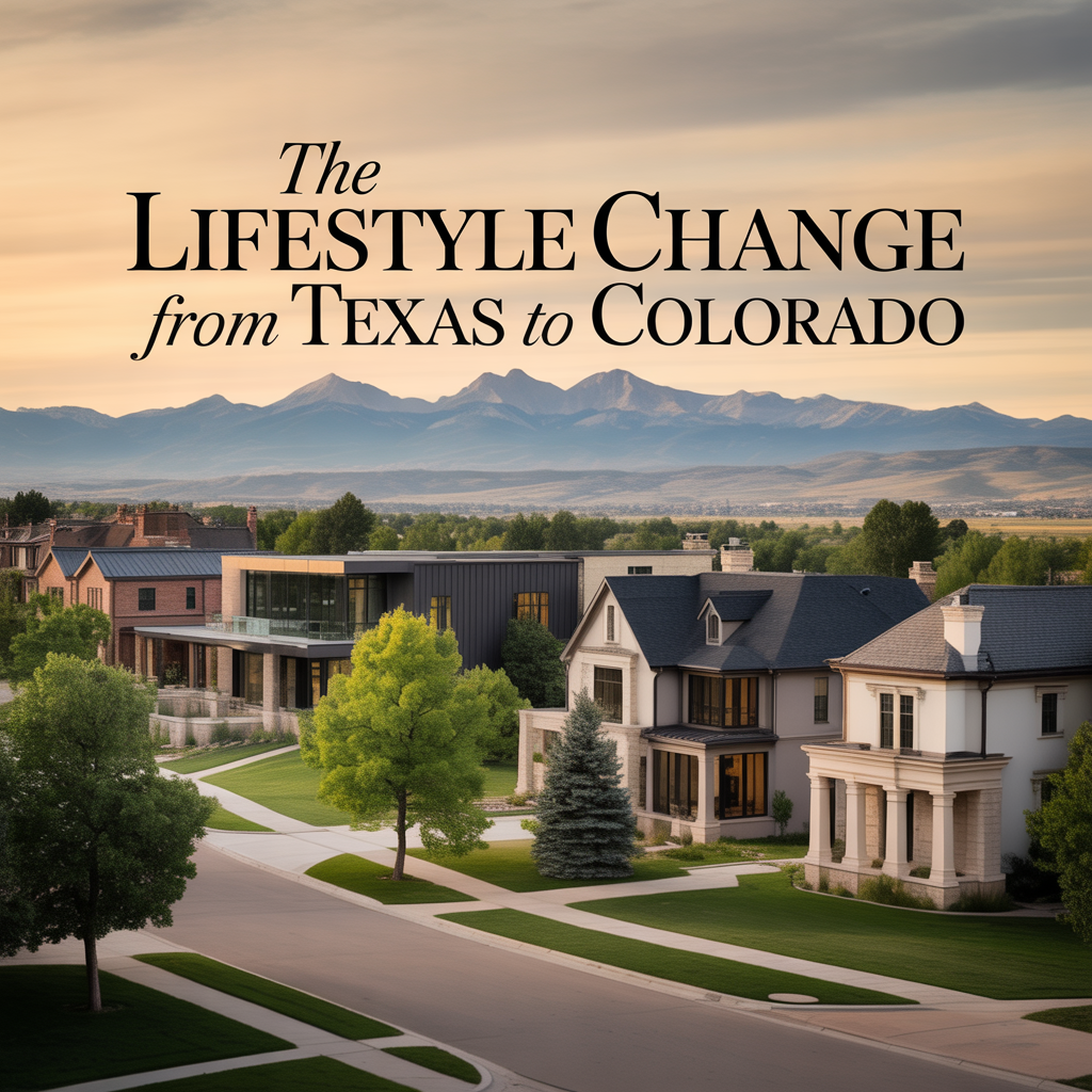 The Lifestyle Change From Texas to Colorado