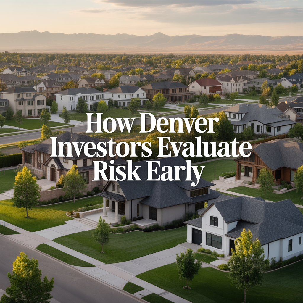 How Denver Investors Evaluate Risk Early