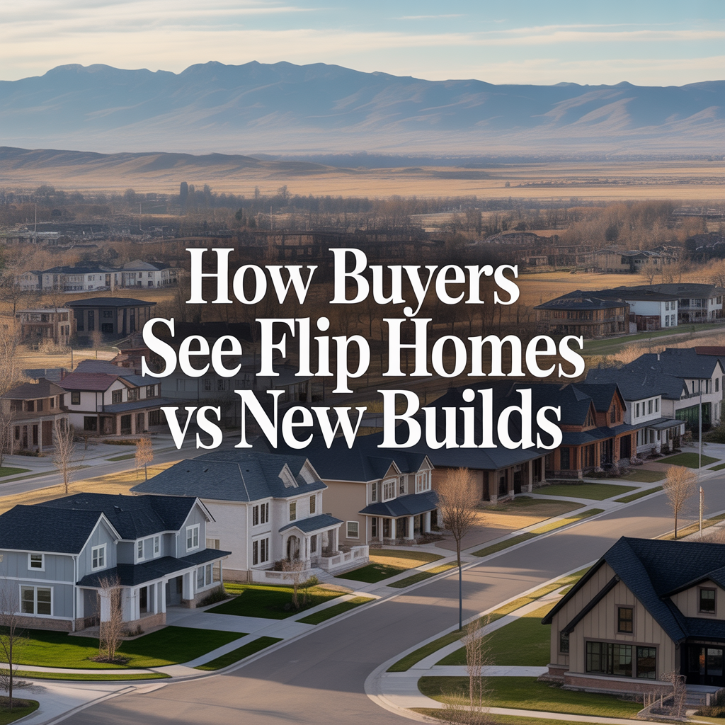 How Buyers See Flip Homes Vs New Builds