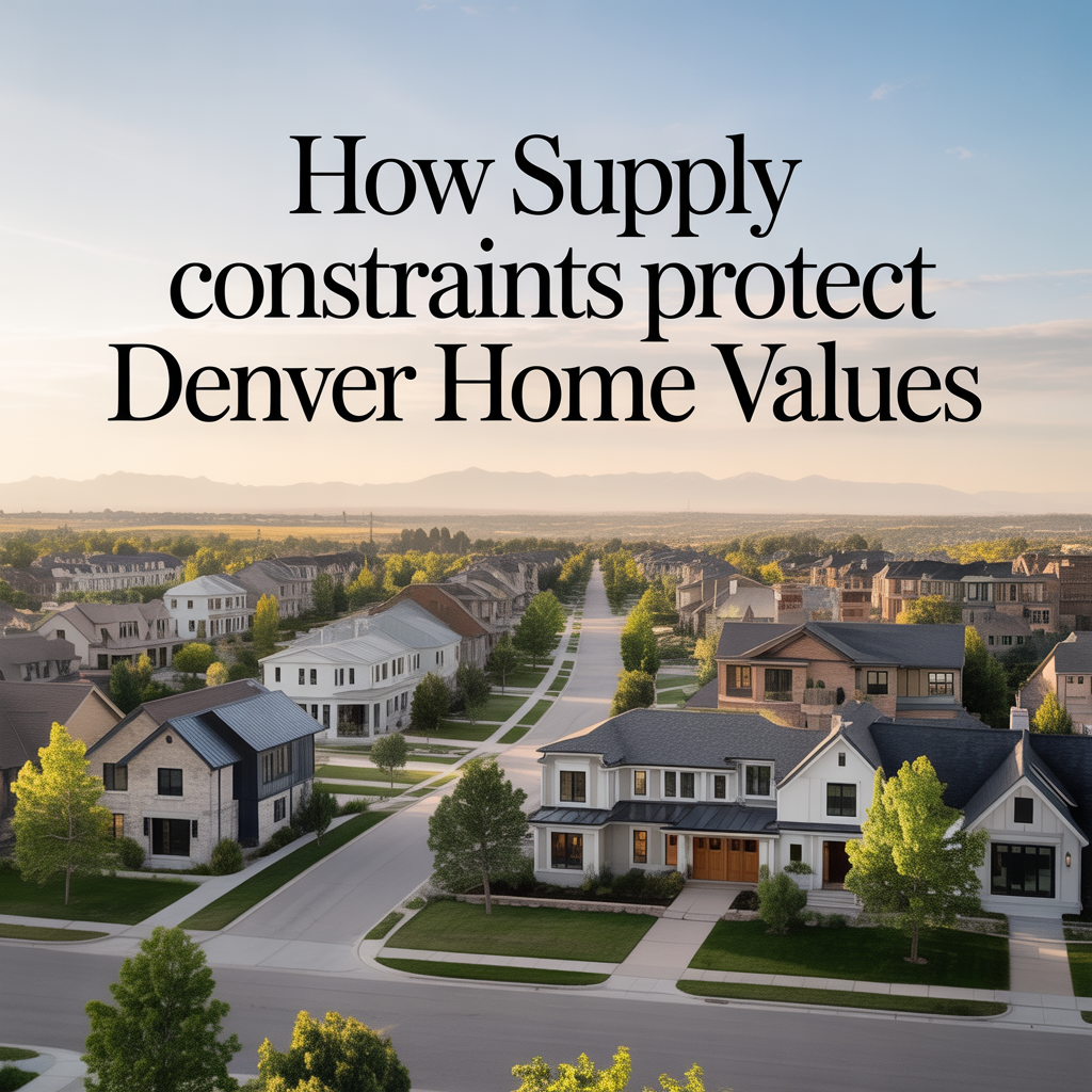 How Supply Constraints Protect Denver Home Values