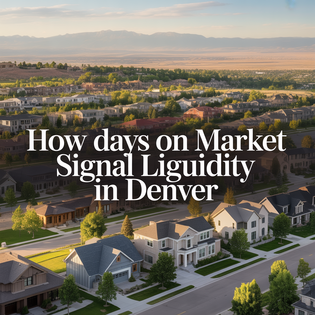 How Days on Market Signal Liquidity in Denver