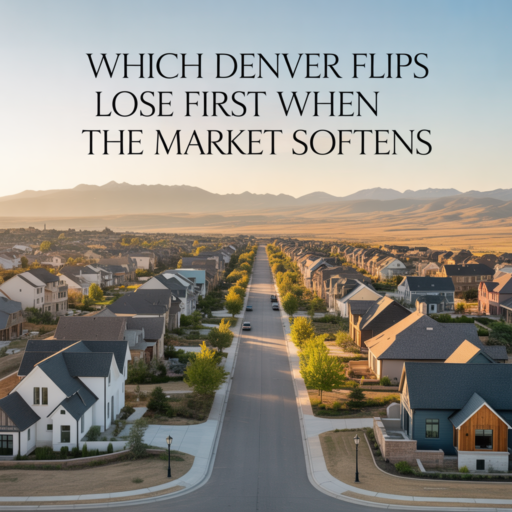 Which Denver Flips Lose First When the Market Softens