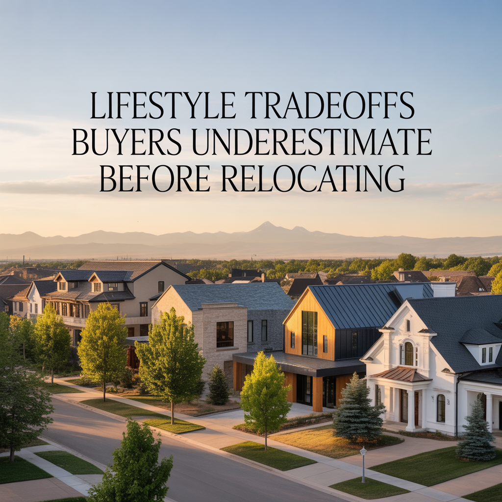 Lifestyle Tradeoffs Buyers Underestimate Before Relocating
