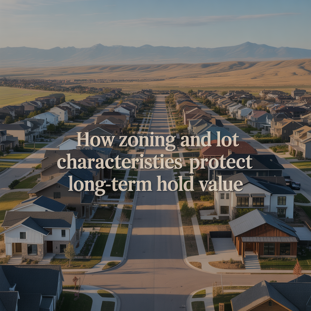 How Zoning and Lot Characteristics Protect Long-Term Hold Value