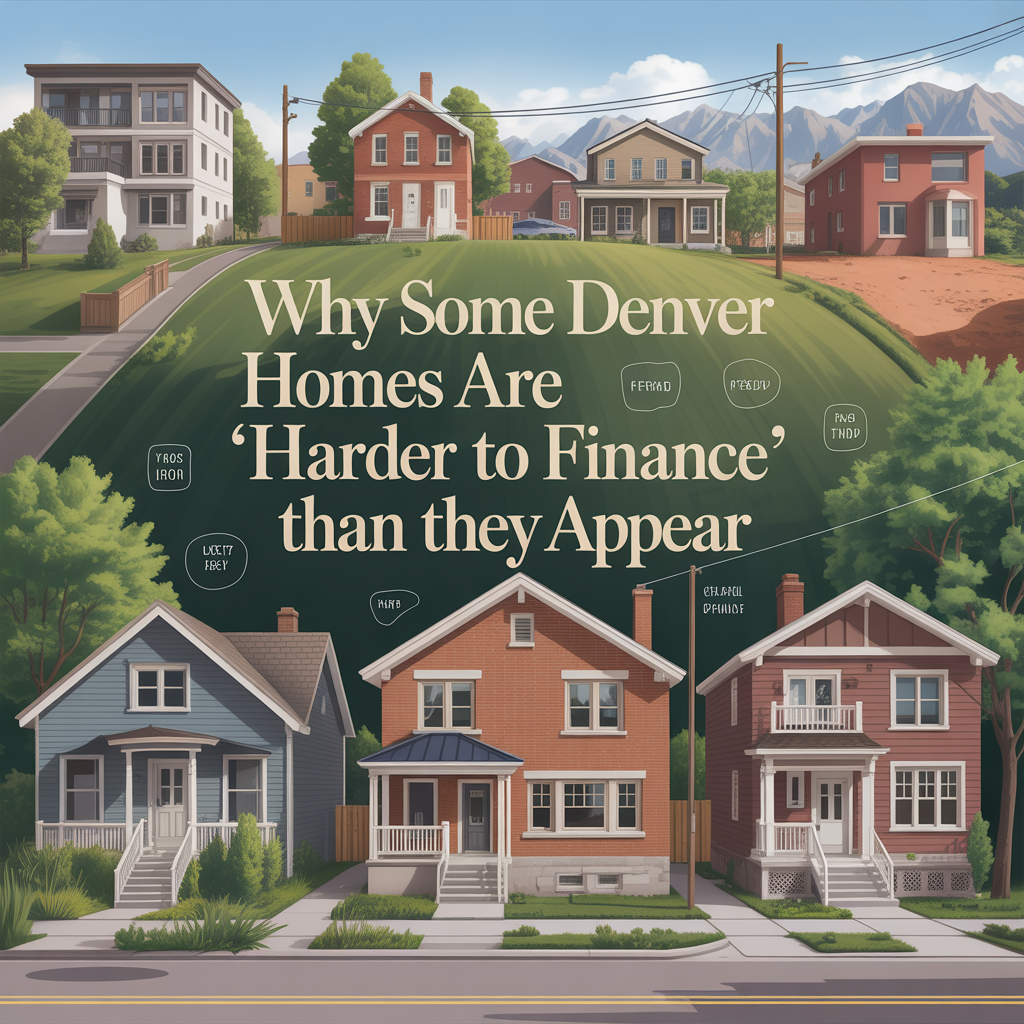 Why Some Denver Homes Are &ldquo;Harder to Finance&rdquo; Than They Appear