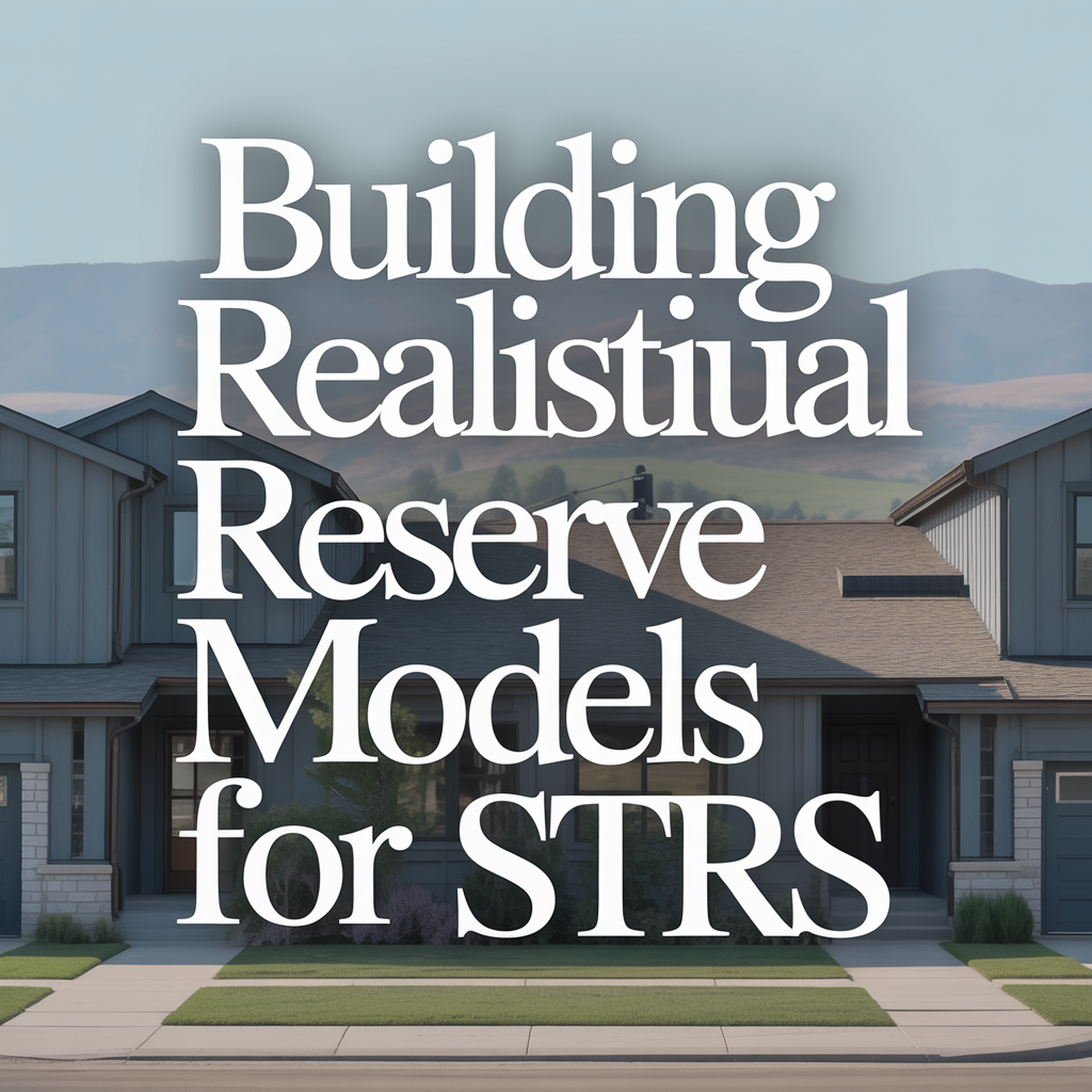 Building Realistic Reserve Models for STRs