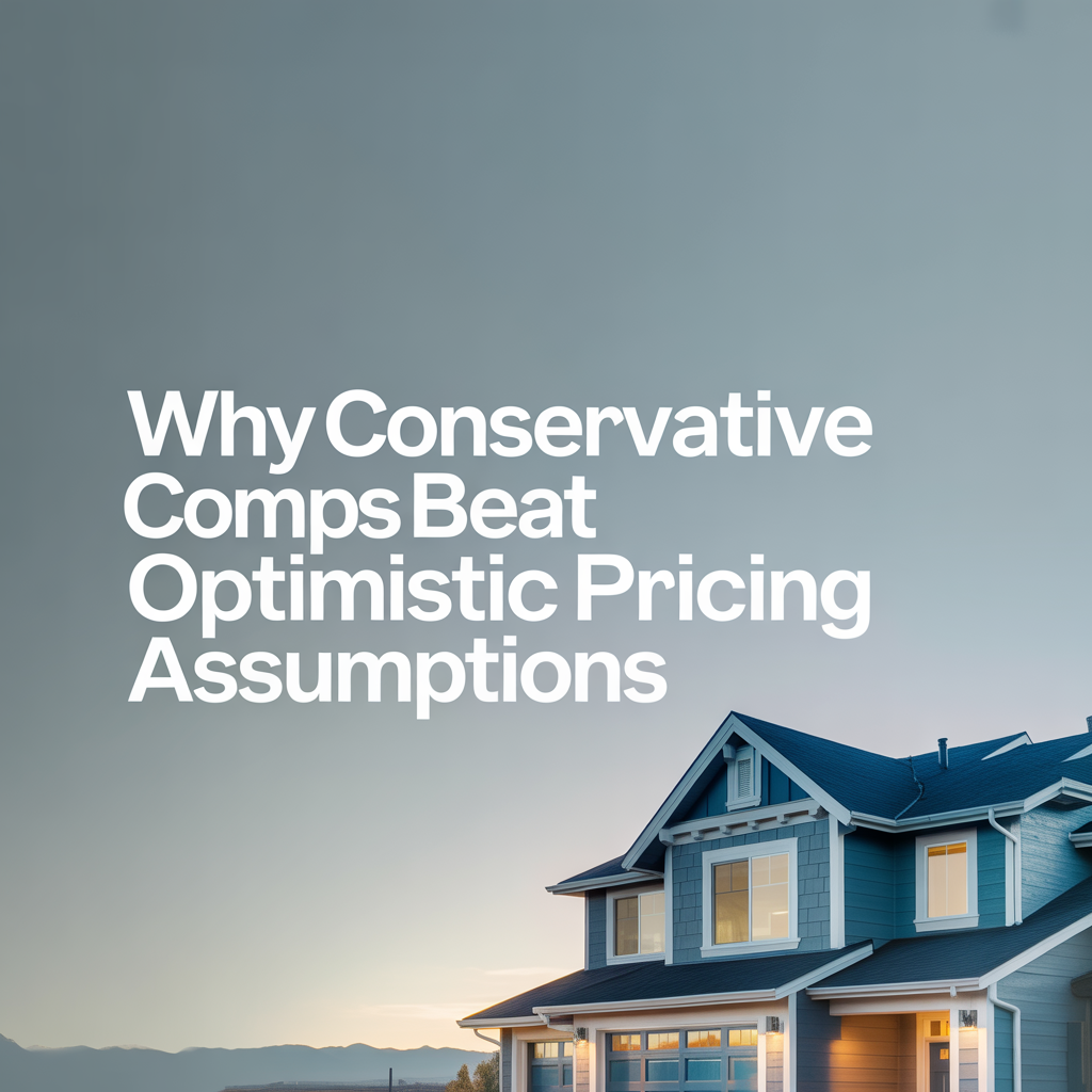 Why Conservative Comps Beat Optimistic Pricing Assumptions