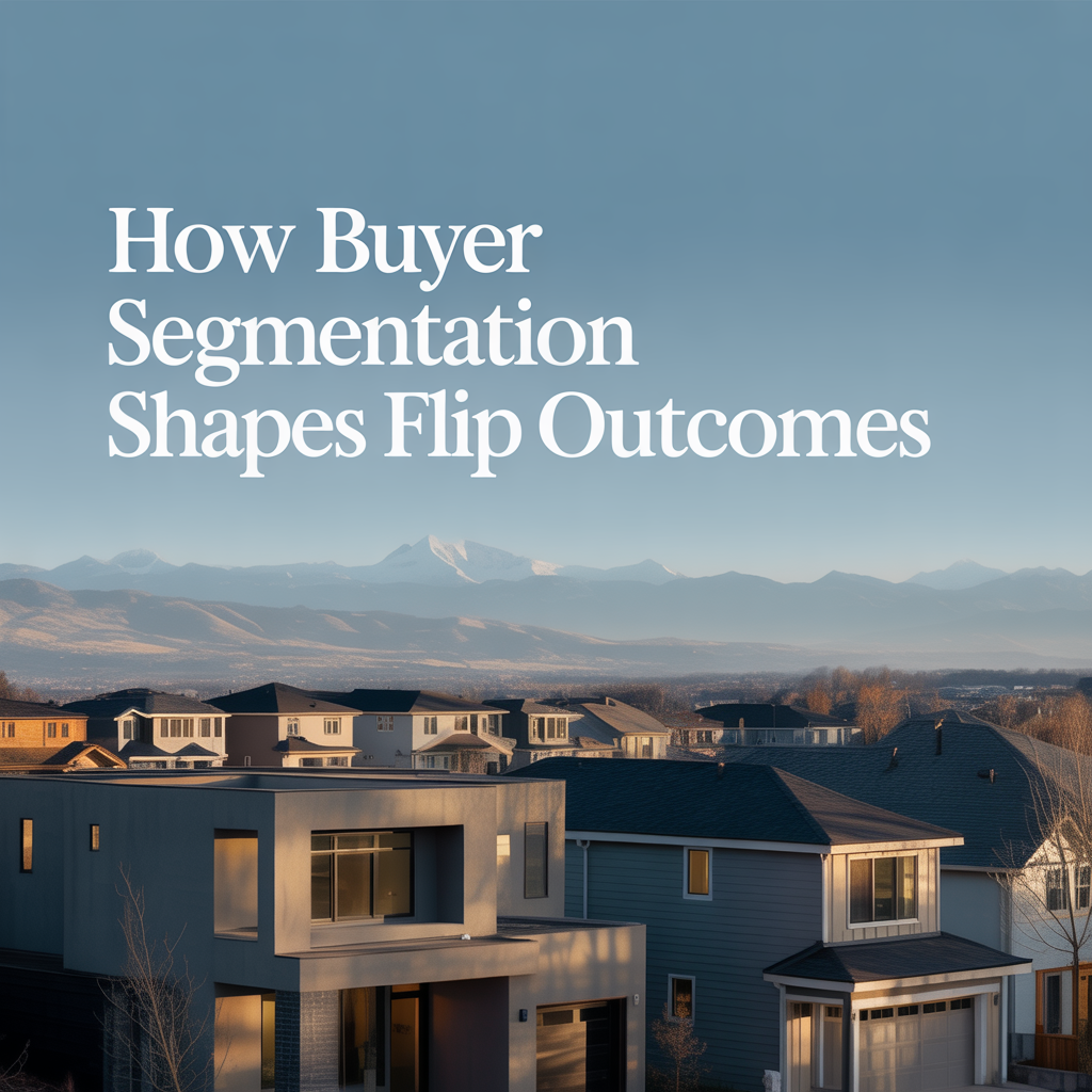 How Buyer Segmentation Shapes Flip Outcomes