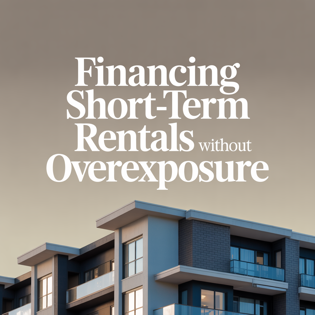 Financing Short-Term Rentals Without Overexposure