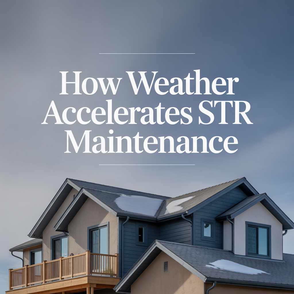 How Weather Accelerates STR Maintenance