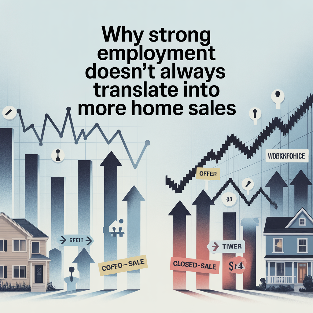 Why Strong Employment Doesn’t Always Translate Into More Home Sales