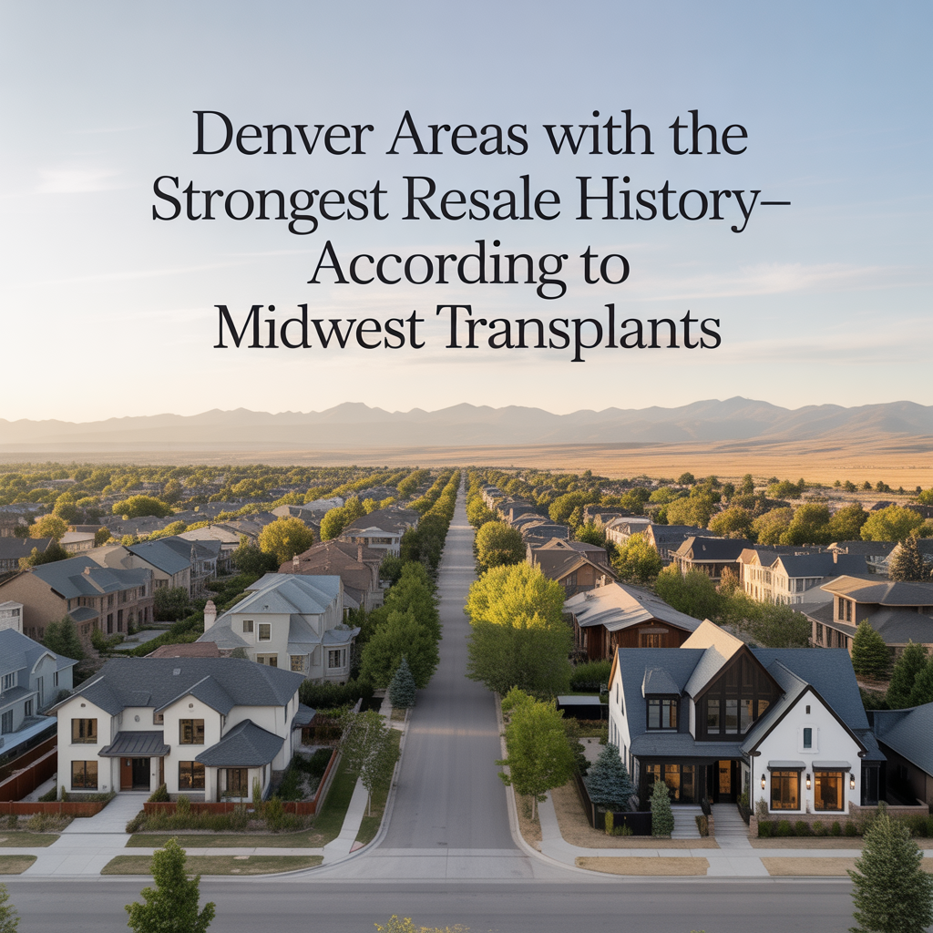 Denver Areas With the Strongest Resale History&mdash;According to Midwest Transplants