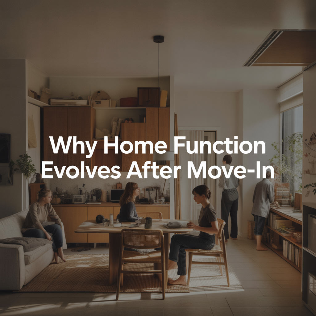 Why Home Function Evolves After Move-In - Lairio — Real Estate Intelligence