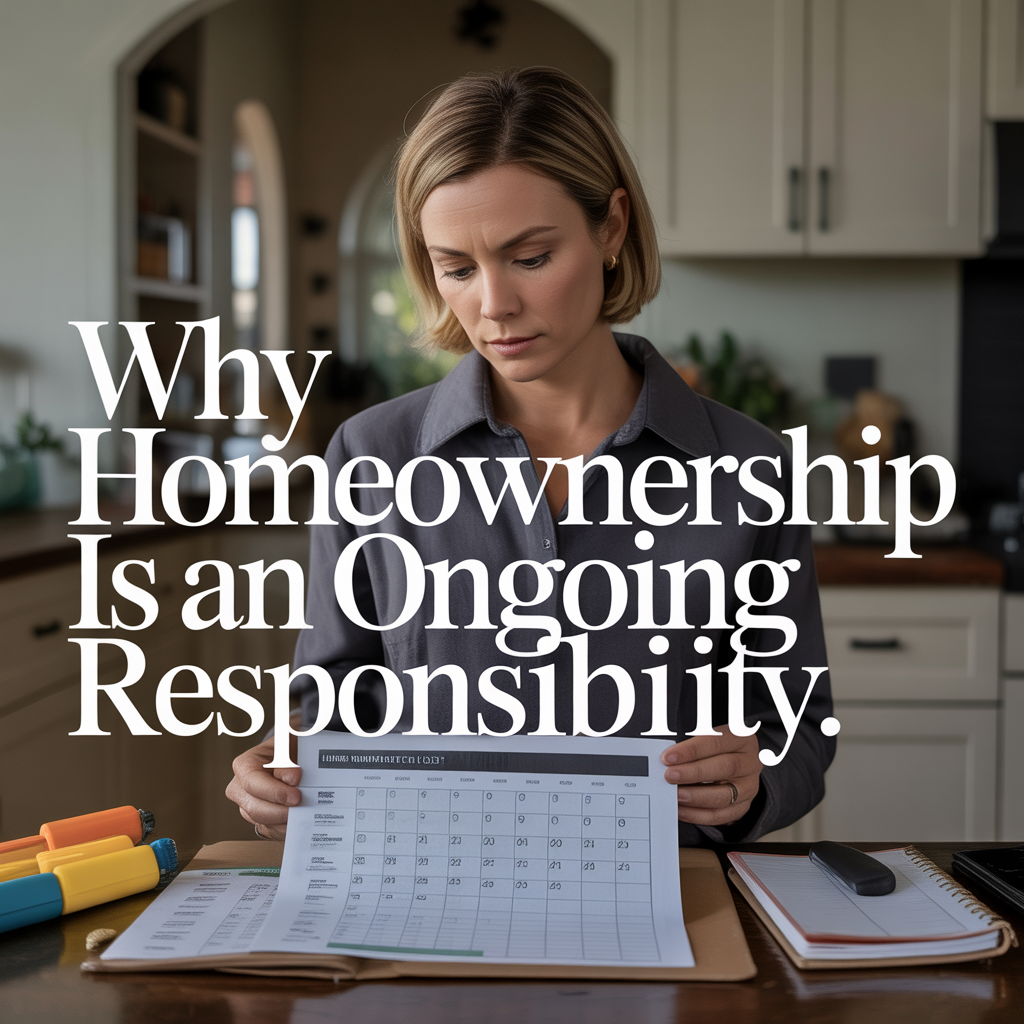 Why Homeownership Is an Ongoing Responsibility