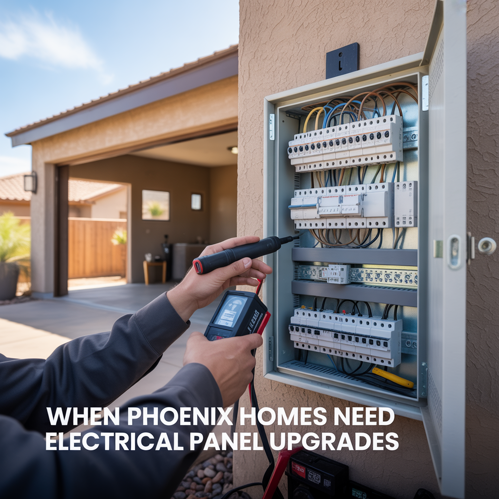 When Phoenix Homes Need Electrical Panel Upgrades
