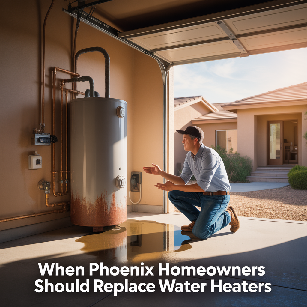 When Phoenix Homeowners Should Replace Water Heaters