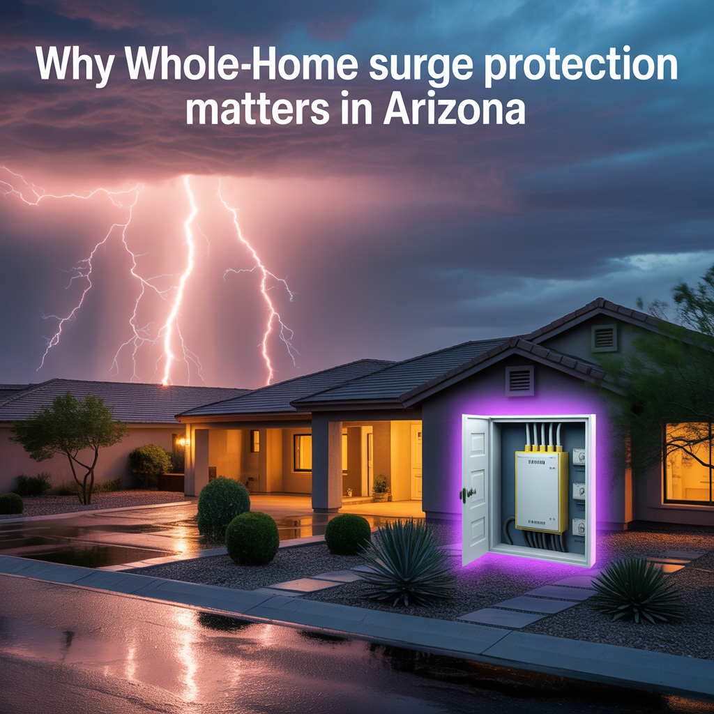Why Whole-Home Surge Protection Matters in Arizona