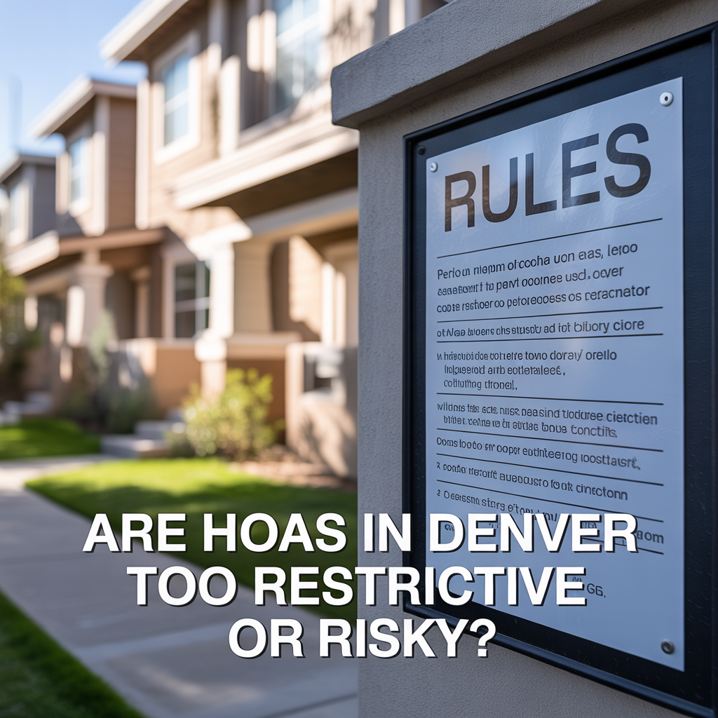 Are HOAs in Denver Too Restrictive or Risky?