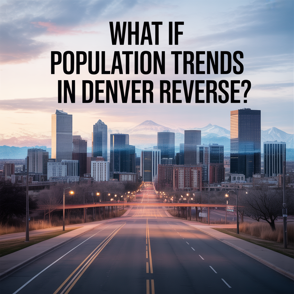 What If Population Trends in Denver Reverse?