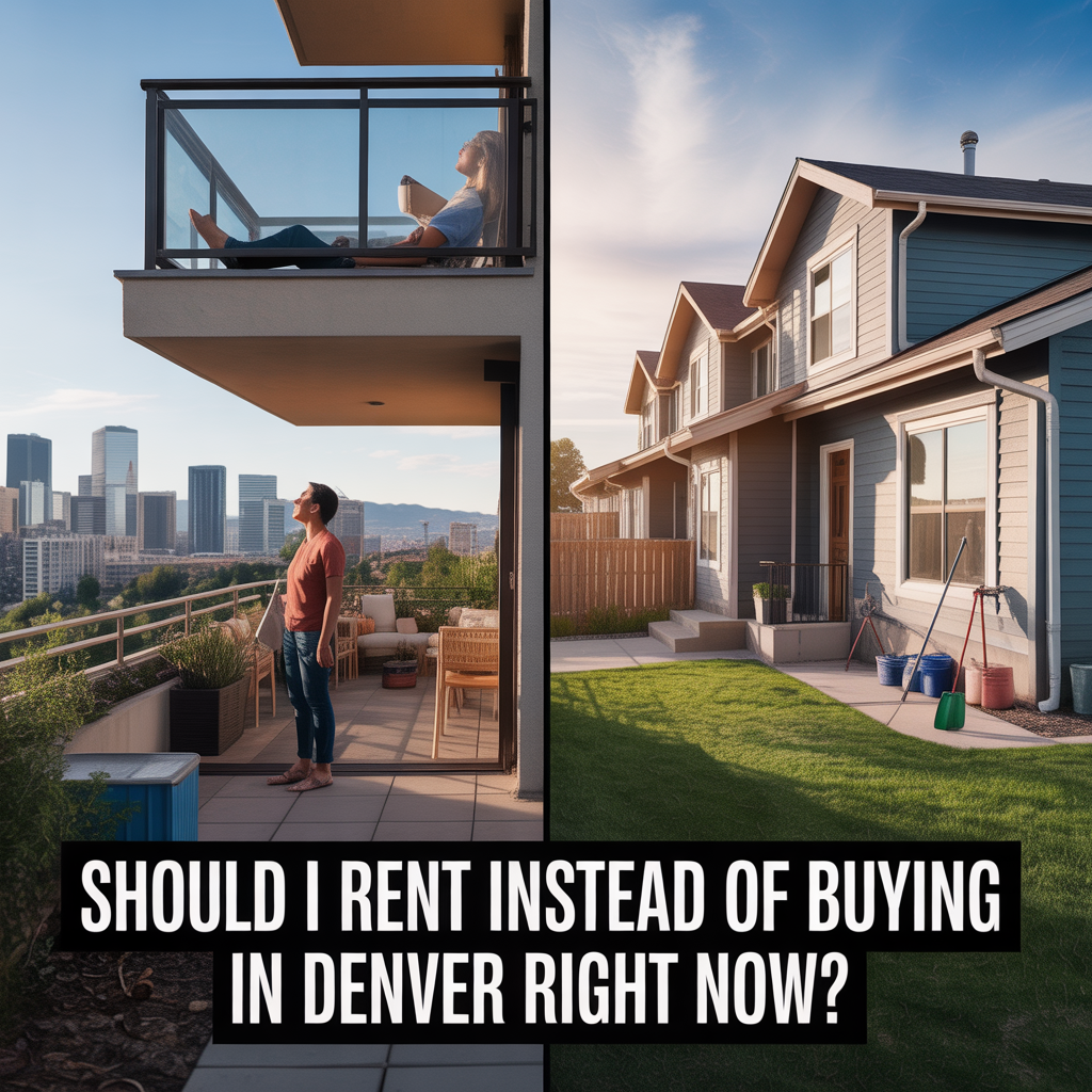 Should I Rent Instead of Buying in Denver Right Now?
