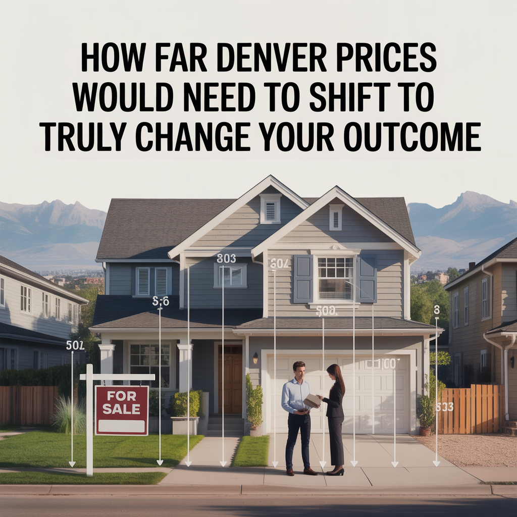 How Far Denver Prices Would Need To Shift To Truly Change Your Outcome