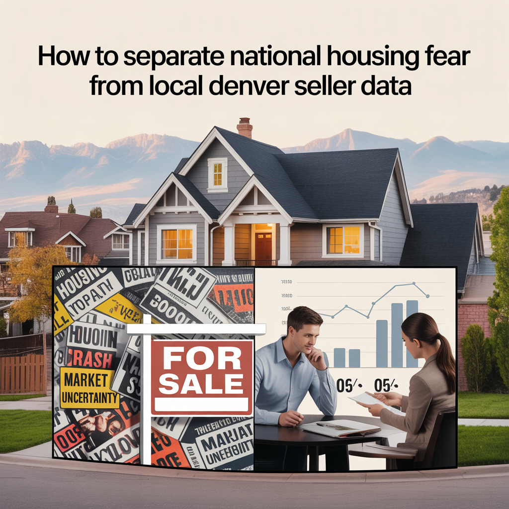 How To Separate National Housing Fear From Local Denver Seller Data