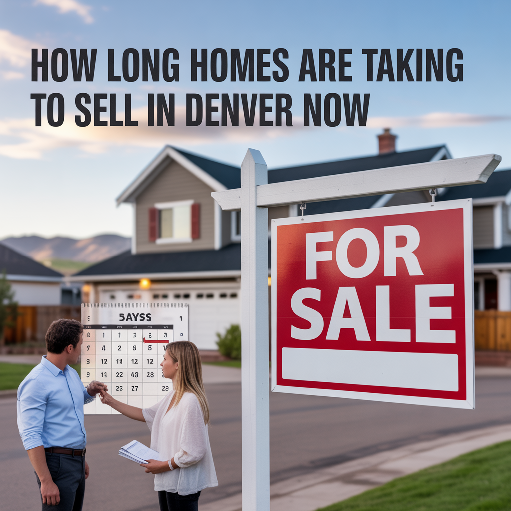 How Long Homes Are Taking To Sell In Denver Right Now