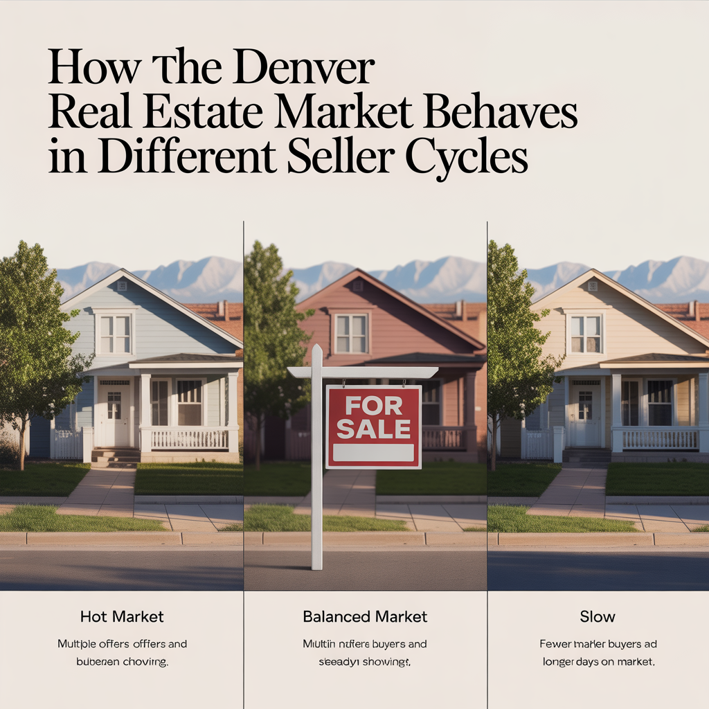 How The Denver Real Estate Market Behaves In Different Seller Cycles