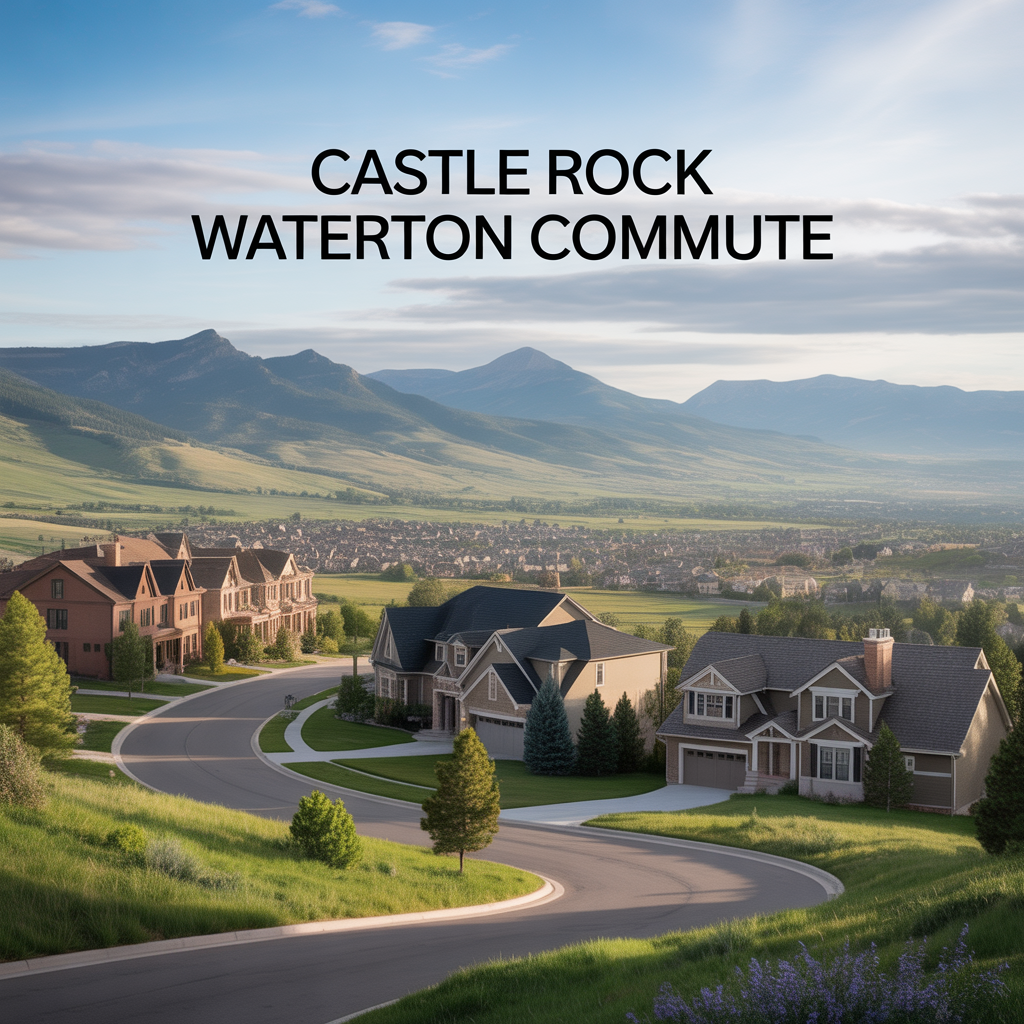 Castle Rock Commute Reality For Waterton And South-Metro Professionals